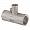 Тройник VALTEC для подключения датчика температуры 1/2 х M10 х 1/2 внутренняя, никелированная латунь