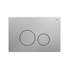 Панель смыва РЕХАУ NOVA ORB STEEL круглые клавиши покрытие против отпечатков пальцев, нержавеющая сталь, цвет брашированная нержавеющая сталь, матовый (19102601001)