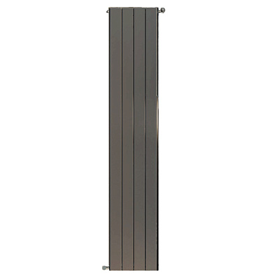 Алюминиевый секционный радиатор отопления Stout Sebino 2000 / 6 секций (серый)