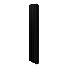 Стальной трубчатый радиатор отопления Royal Thermo Shift Q30 C2180 - 04 секции RAL9005m (черный)