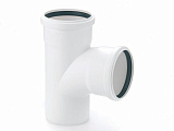 Тройник Rehau 90/90/87 max flow (гидравл. оптимизированный радиус изгиба) (арт. 11233041001)