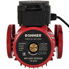 Циркуляционный насос Rommer FORCE фланцевый трехскоростной 32-120F 220V