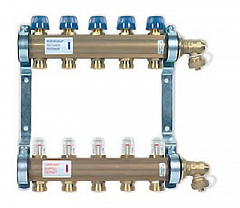 Коллектор Watts для теплых полов с расходомерами HKV/T-10, 20.20.310