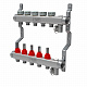 Коллектор Royal Thermo для теплого пола с расходомерами 1х3/4ЕК с 9 контурами
