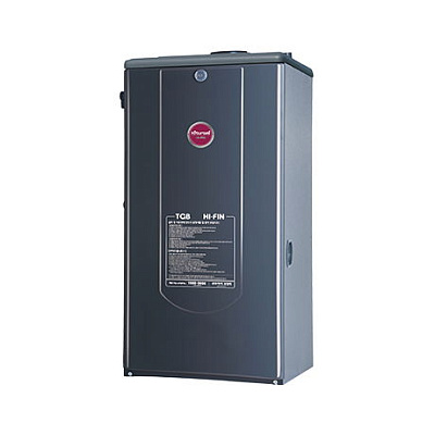 Напольный газовый котел отопления, двухконтурный Kiturami TGB HiFin-15