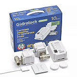 Комплект защиты от протечек воды GIDROLOCK Premium Radio TIEMME 1/2 (с кранами 12 V и резервным питанием) (31101011)