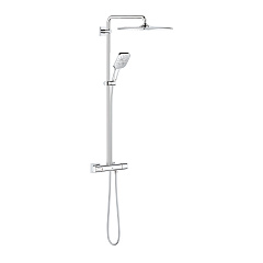 Душевая система Grohe Rainshower SmartActive 310 Mono Cube, квадратный, с термостатом, хром