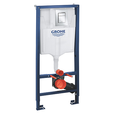 Инсталляция Grohe Rapid SL комплект 3 в 1 для подвесного унитаза 39501000