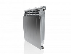 Биметаллический секционный радиатор отопления Royal Thermo Biliner Satin Silver 500 / 6 секций