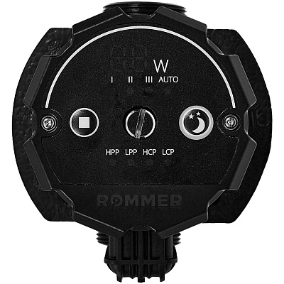 Циркуляционный насос Rommer частотный PROFI EVO 25/40-180 с гайками и теплоизоляцией