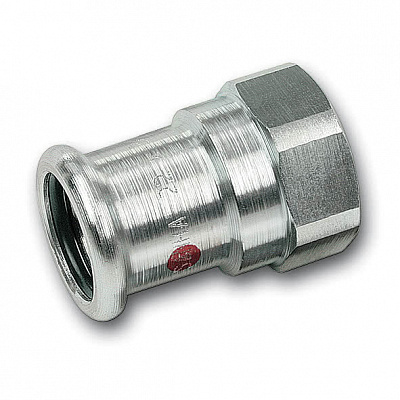 Муфта Sanha 24270G, переходная ВПр-ВР, углеродистая сталь, 22x3/4