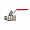 Кран шаровой Itap VIENNA 217 стандартнопроходной НВ 1, стальной рычаг