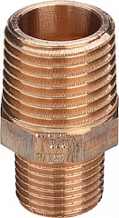 Ниппель Viega редукционный R-резьба бронза модель 3245 1/4x1/8 арт 441364