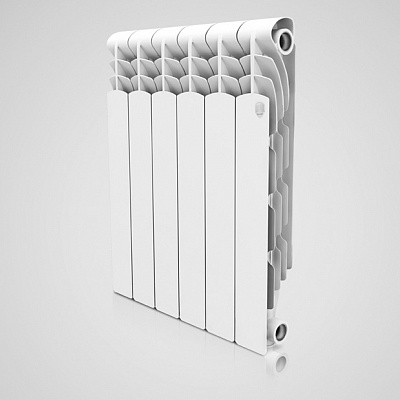 Алюминиевый секционный радиатор отопления Royal Thermo Revolution 500 2.0 / 8 секций