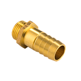 Штуцер MVI для шланга, резьба НР 3/4x20 mm, DN20, латунь
