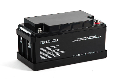 Аккумуляторная батарея Бастион TEPLOCOM 65Ач
