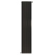 Алюминиевый секционный радиатор отопления Stout Sebino 1800 / 6 секций (черный)