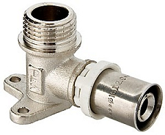 Водорозетка VALTEC пресс 16х1/2 нар., VTm.255.N.001604