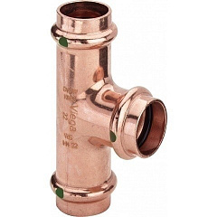Тройник медный Viega Profipress с SC-Contur d=18, 18x15x18 (арт. 291 938)
