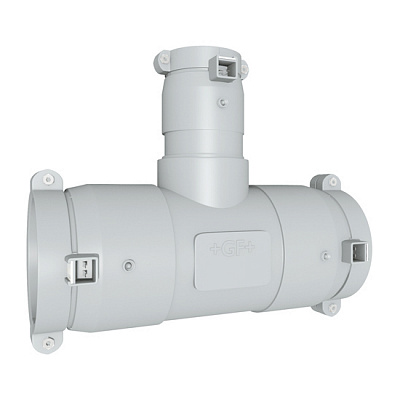 Тройник Thermaflex редукционный для электрофузионной сварки GF-T40/25/40