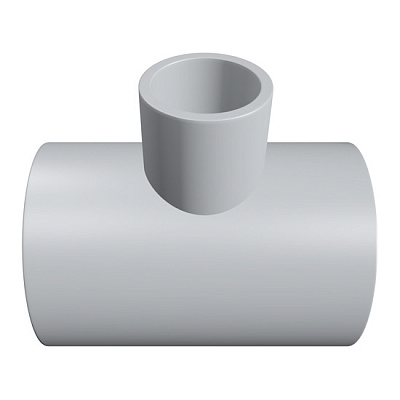 Тройник Thermaflex редукционный для раструбной сварки PB-T25/20/25