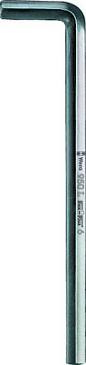 Г-образный ключ WERA 950 L хром, 2 x 100 мм