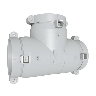 Тройник Thermaflex для электрофузионной сварки GF-T63