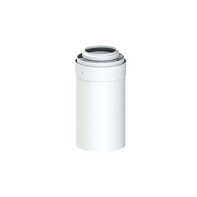 Труба коаксиальная Cox Geelen D=80/125 мм, L=1000 мм, CoxDENS PP/Alu + CONNEXT X7