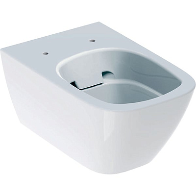 Унитаз подвесной Geberit 500.208.01.1 Smyle Square безободковый Rimfree, глубина 54 см