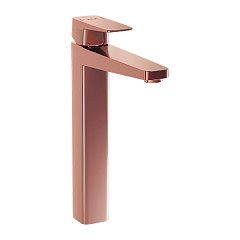 Смеситель для раковины чаши Vitra Root Square, (цвет медный)