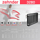 Стальной трубчатый радиатор отопления Zehnder 3280 / 1 секция
