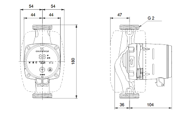 Циркуляционный насос Grundfos ALPHA3 32-60
