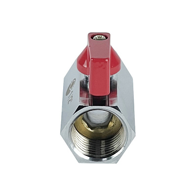 Кран шаровой Valfex MINI ВР1/2хВР1/2 никелированный