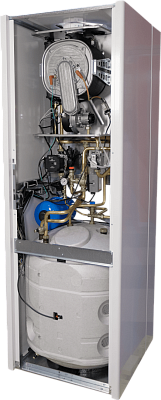 Напольный газовый конденсационный двухконтурный котел отопления Italtherm TIME COMPACT 35 K с бойлером (301051847)
