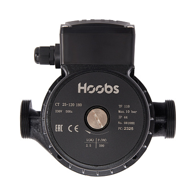 Циркуляционный насос HOOBS CT 32-120 180мм 500Вт 1x230В 50Гц (с гайками)