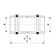 Муфта медная Viega Profipress с SC-Contur d=15 (арт. 292 690)