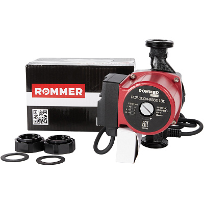 Циркуляционный насос Rommer трехскоростной Profi 25/60-180