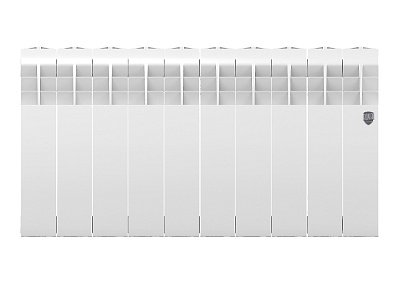 Биметаллический секционный радиатор отопления Royal Thermo Biliner 350 / Bianco Traffico / 10 секций