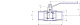 Кран шаровой LD КШ.Ц.М.032.040.Н/П.02