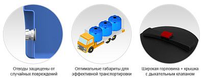 Емкость ЭкоПром TR 8000 литров