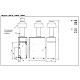 Напольный газовый котел отопления Baxi Slim 1.620 iN (WSB43162347-)