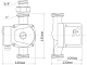 Циркуляционный насос Aquario AC204-130