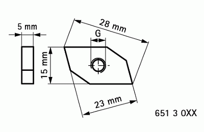 Канальная гайка Walraven BIS 651А WM0-35, М10
