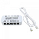 Разветвитель для контактных датчиков EctoControl адресный RS485 (Modbus) (ES-SIWS-03)