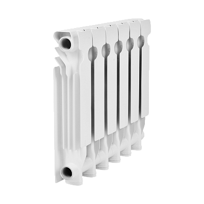 Алюминиевый секционный радиатор отопления SMART Install Easy One 350 / 4 секции