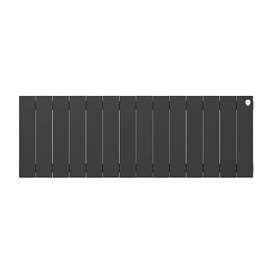 Биметаллический секционный радиатор отопления Royal Thermo PianoForte Noir Sable 300 / 14 секций