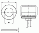 Шайба Walraven BIS WM0-35 6,4х25 мм, М6