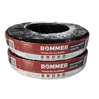 Труба из сшитого полиэтилена Rommer PE-Xa/EVOH 25 х 3.5, бухта 50 м