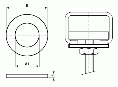 Шайба Walraven BIS WM0-35 (BUP1000) 10,5х25 мм
