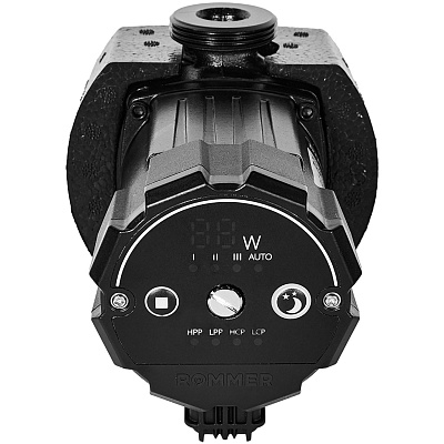 Циркуляционный насос Rommer частотный PROFI EVO 25/40-130 с гайками и теплоизоляцией